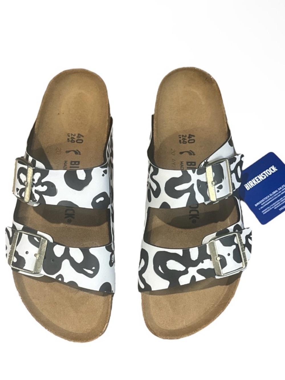 New authentic Birkenstock signature designer sandals sz 9 Euro 40 display - Picture 4 of 12